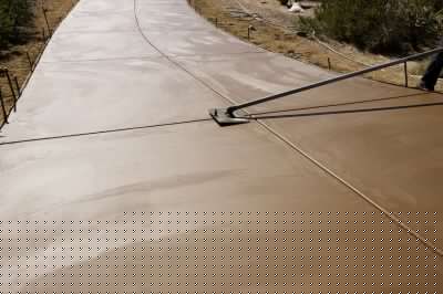 Cement Driveway Installation