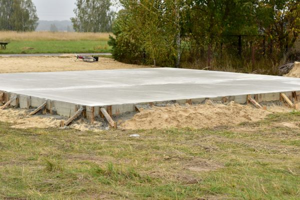 Concrete Base Installation in Auburn