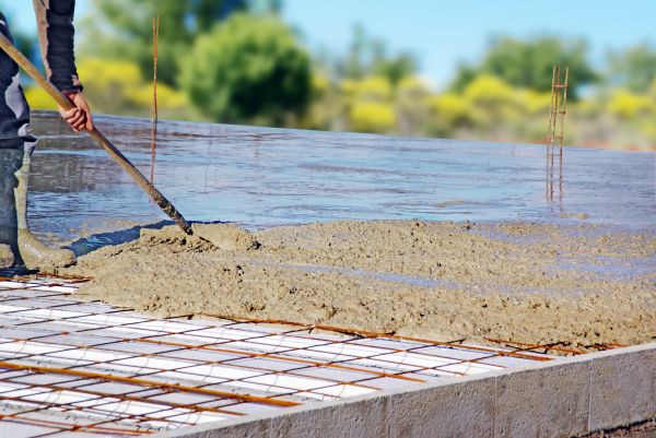 Cement Slab Laying in Auburn