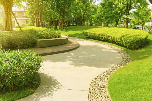 Cement Walkway Installation in Auburn