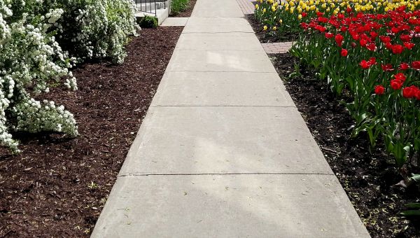 Cement Sidewalk Installation in Auburn