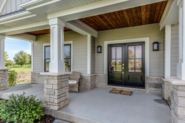 Concrete Porch Construction in Auburn