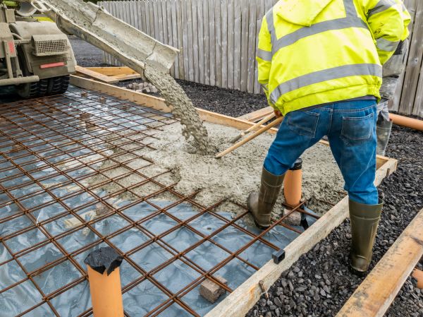 Basement Slab Pouring in Auburn