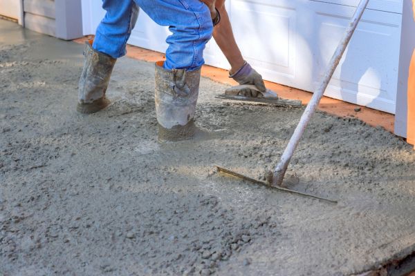 Driveway Slab Construction in Auburn