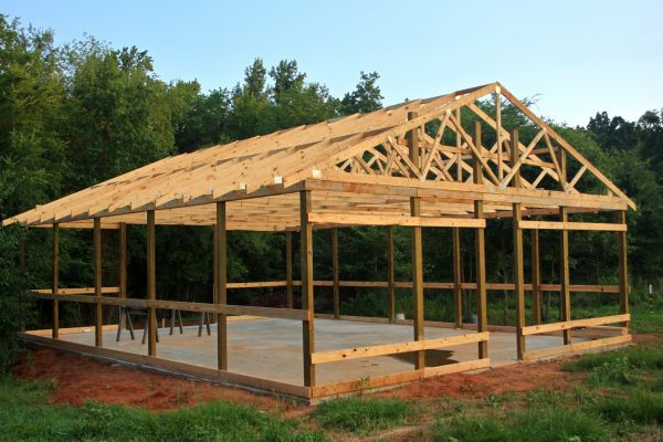 Barn Pad Installation in Auburn