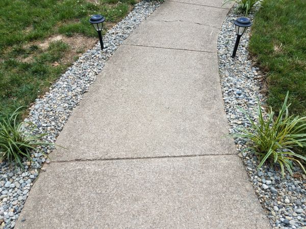 Cement Path Construction in Auburn